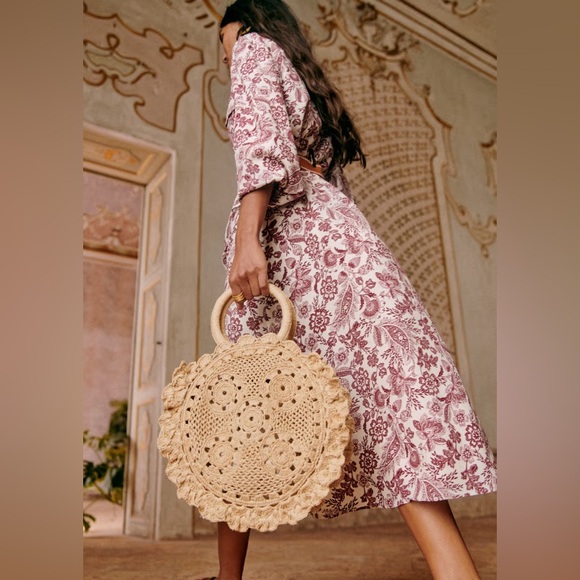 NWOT Sezane Letizia Dress Sz40 - Picture 4 of 13